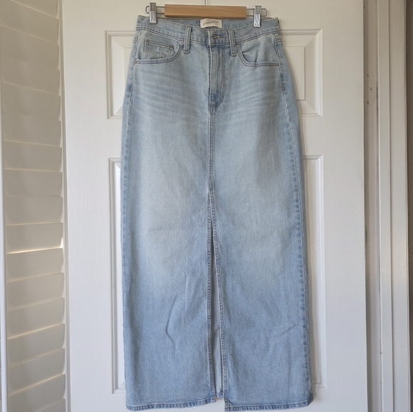 Universal Thread Dresses & Skirts - Universal Thread Maxi Denim Skirt Light Blue 4 NEW